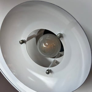 Lamellenlampe schwarz weiß aus Dänemark