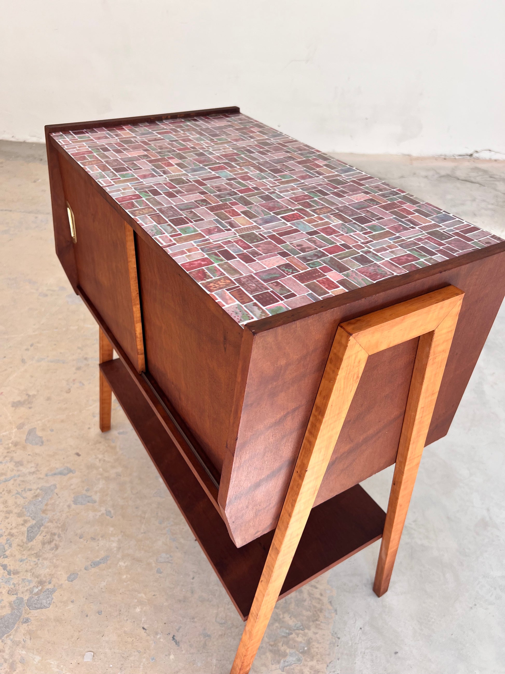 Kleiner Konsolentisch Teak aus Dänemark