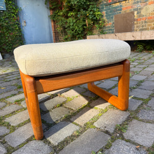 Ottoman Teak Wolle von Holstebro Møbelfabrik