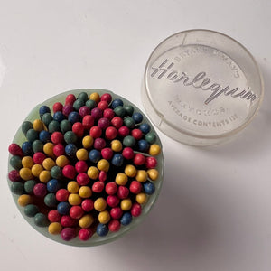 Vintage Streichhölzer Bryani & May‘s „Harlequin“