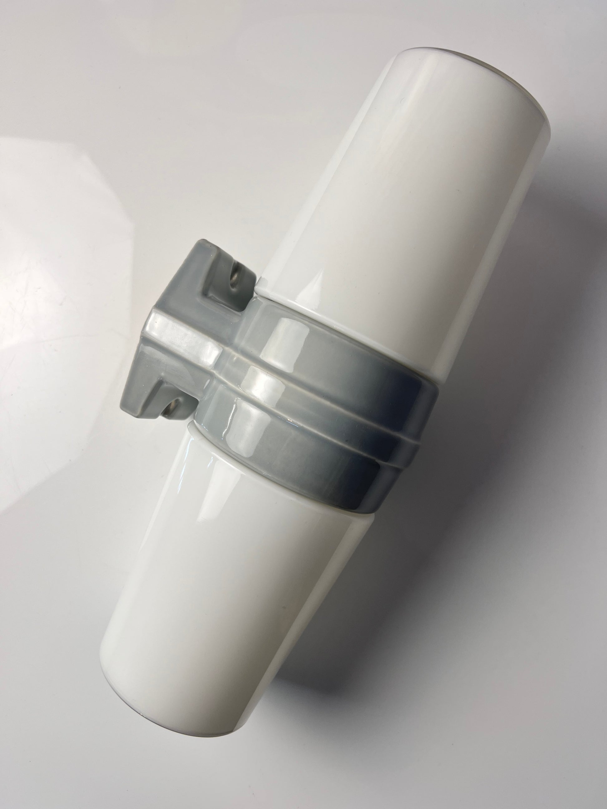 Wandlampe Modell 6065 grau von Sigvard Bernadotte für Ifö