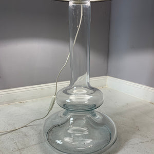 Stehlampe Plaza mit transparentem Glasfuß von Michael Bang für Holmegaard