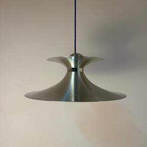 Lamellenlampe silber aus Dänemark