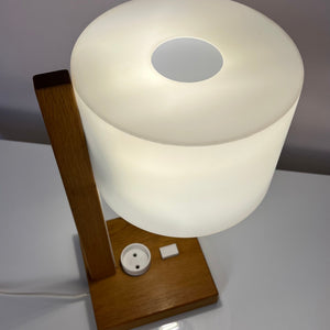 Schreibtischlampe weiß Eiche von Luxus Vittsjö