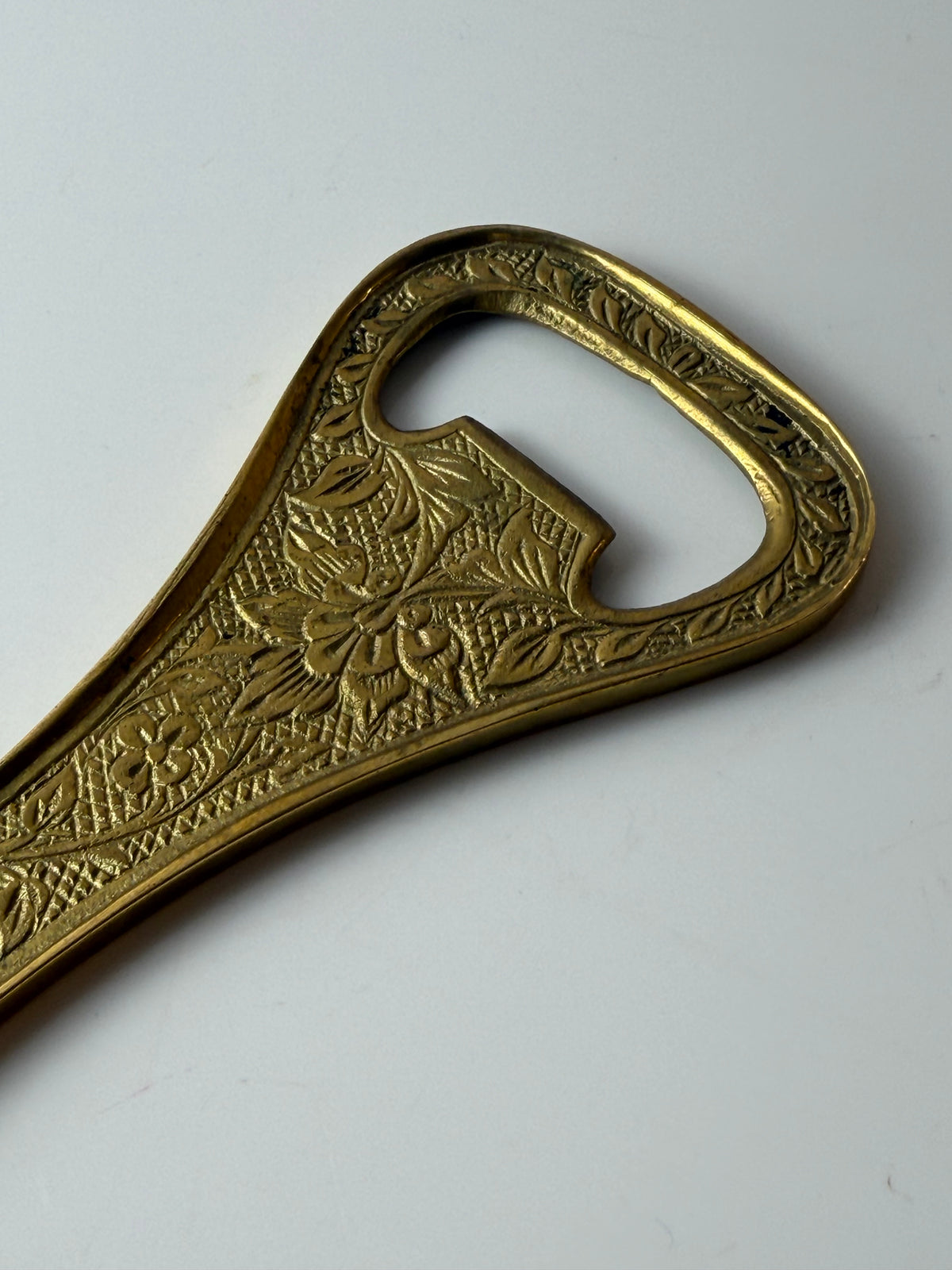 Flaschenöffner Messing