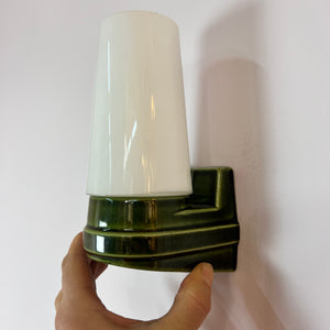 Wandlampe grün Sigvard Bernadotte für Ifö