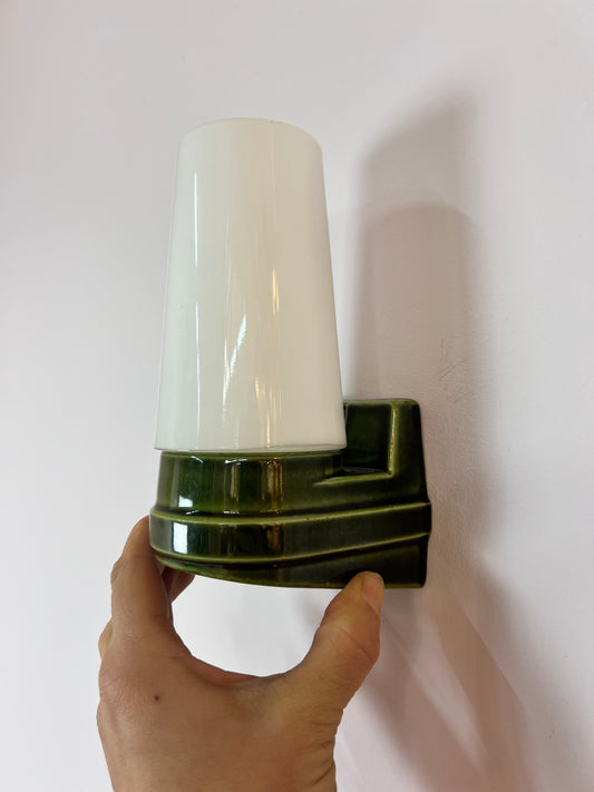 Wandlampe grün Sigvard Bernadotte für Ifö