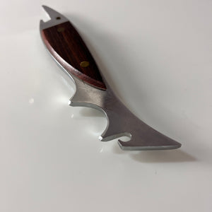 Flaschenöffner Fisch Palisander & Stahl aus Dänemark