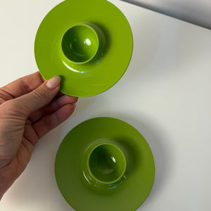 Set: 2x Eierbecher grün von Mepal