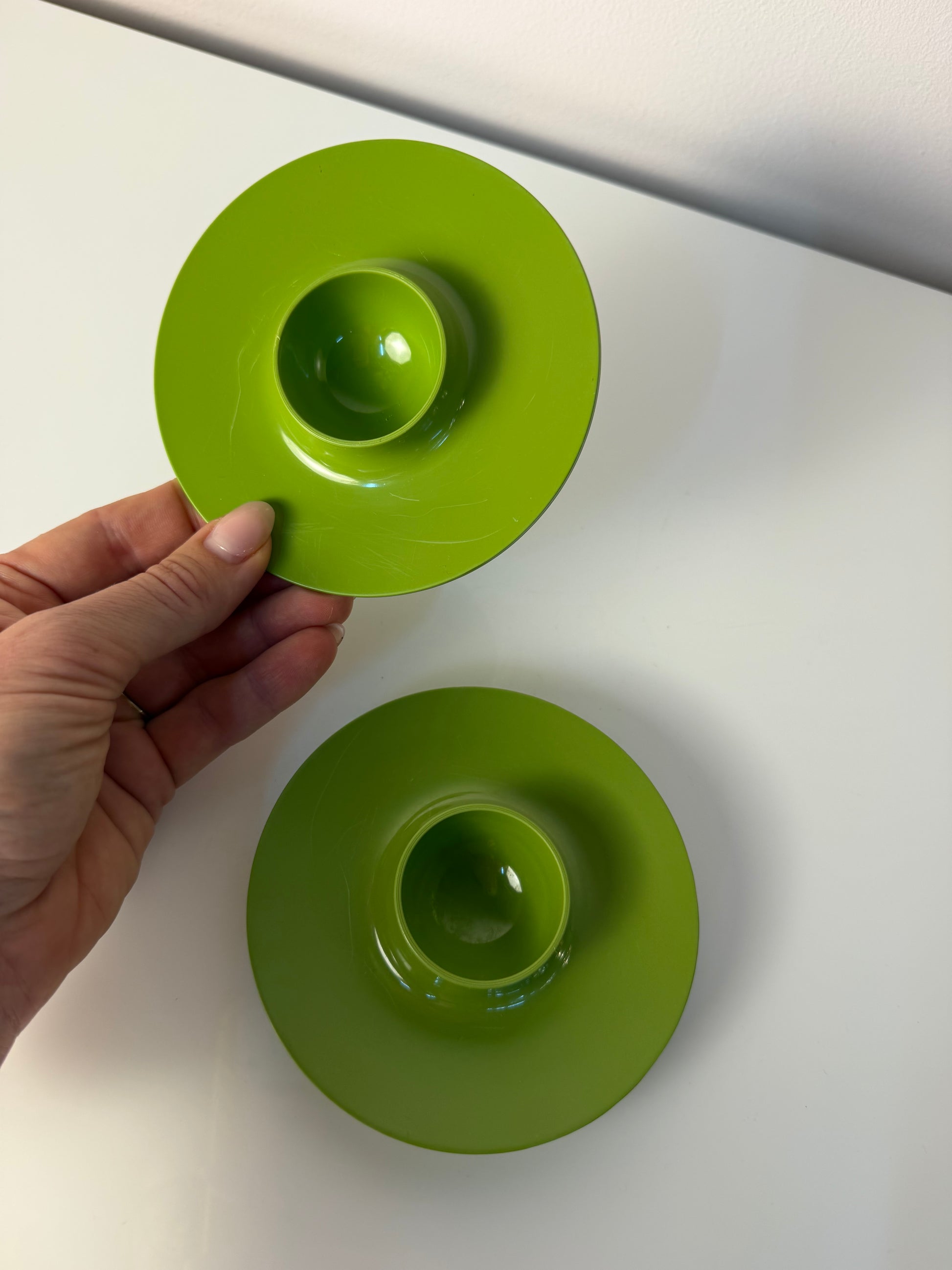 Set: 2x Eierbecher grün von Mepal