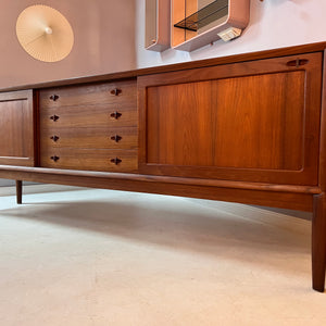 Sideboard Teak von H.W. Klein für Bramin