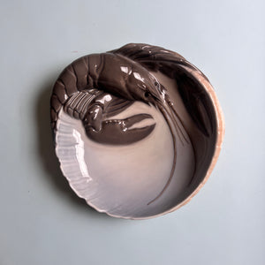 Schale Hummer Typ 3996 ∅ 19 cm von Erik Nielsen für Royal Copenhagen