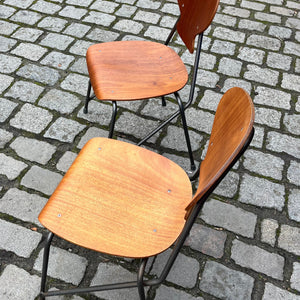 Set: 2x Stuhl Bugholz von Steen Eiler Rasmussen & Kai Lyngfeldt Larsen für Danbork