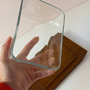 Käsebrett Teak mit Glasdeckel