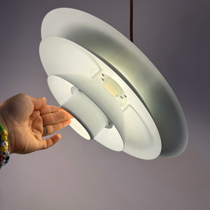 Lamellenlampe weiß von Top Lamper