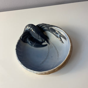 Schale Hummer Typ 3277 ∅ 16,5 cm von Erik Nielsen für Royal Copenhagen