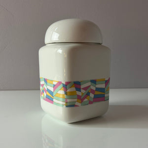 Aufbewahrungsdose Pastelltöne Porzellan