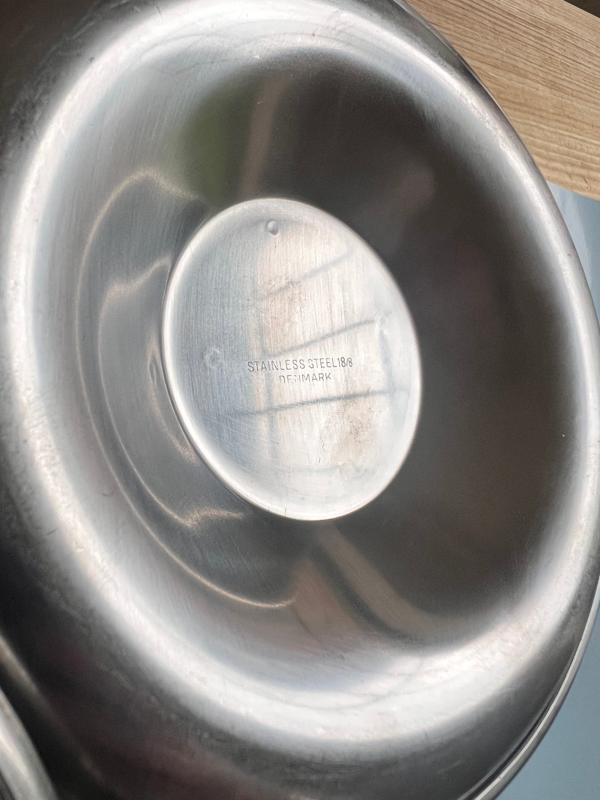 Set: 3x Eisbecher Stainless Steel 18/8 aus Dänemark