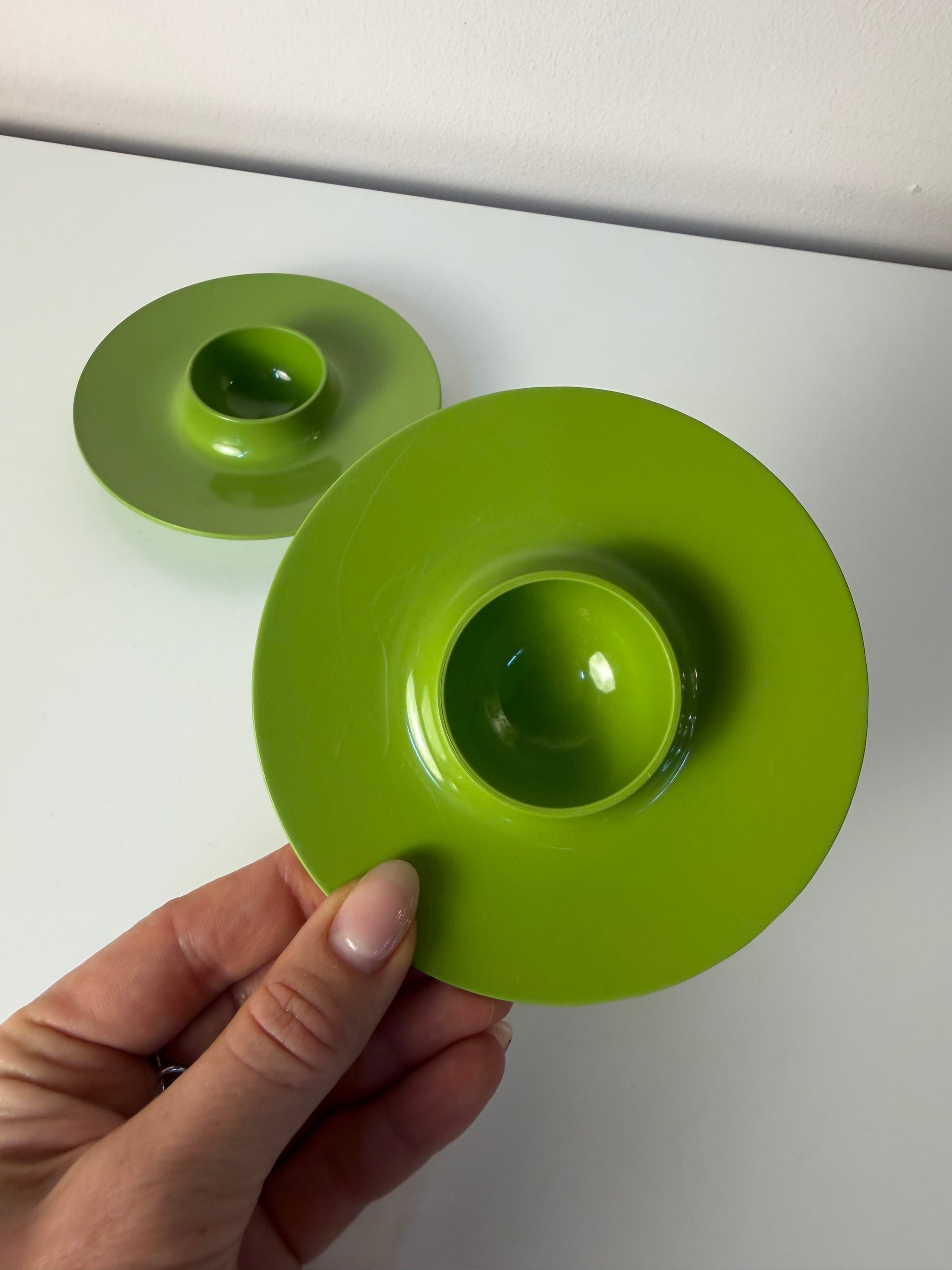 Set: 2x Eierbecher grün von Mepal