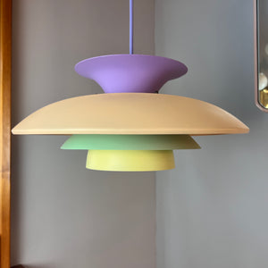 Lamellenlampe neu lackiert Dänemark