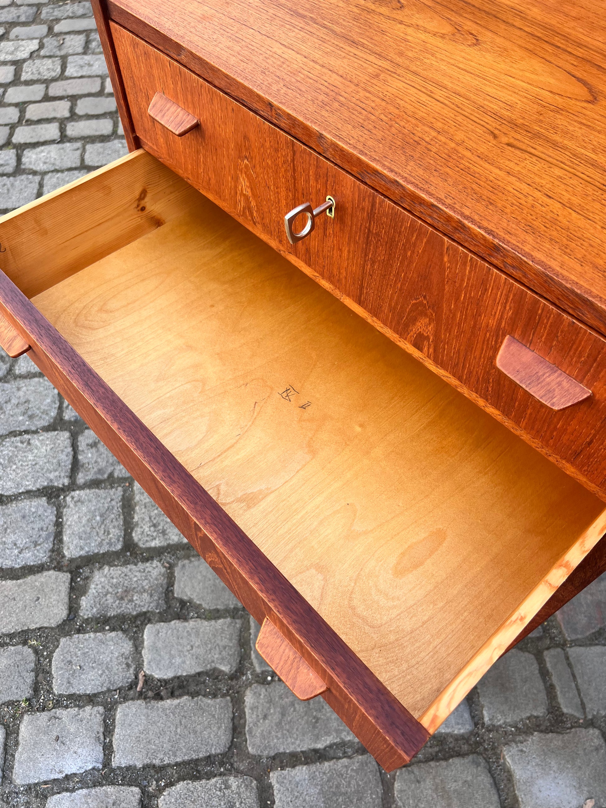 Kommode Teak von A. Ahlström Osakeyhtiö für Warkaus