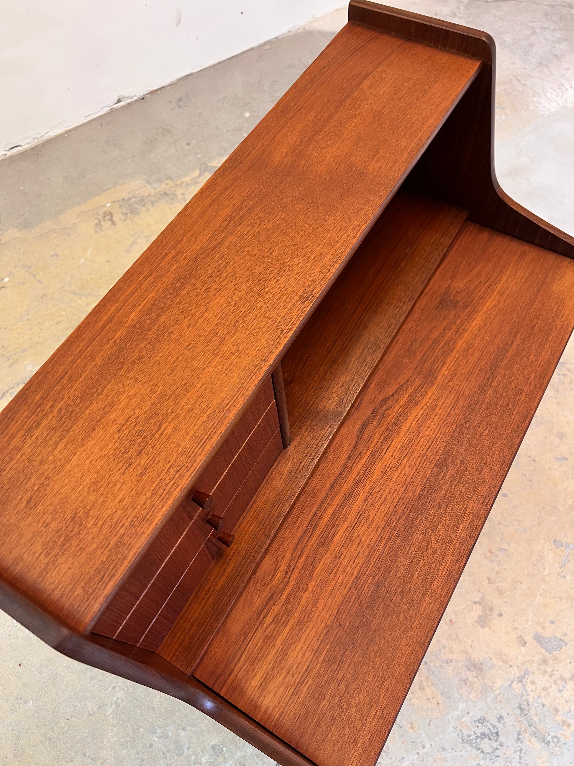 Sekretär Teak aus Dänemark