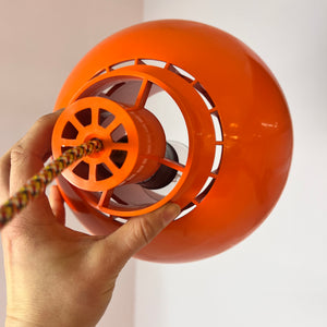 Hängelampe Minisol orange von K. Kewo für Nordisk Solar