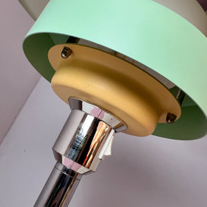 Tischlampe neu lackiert rosa mint