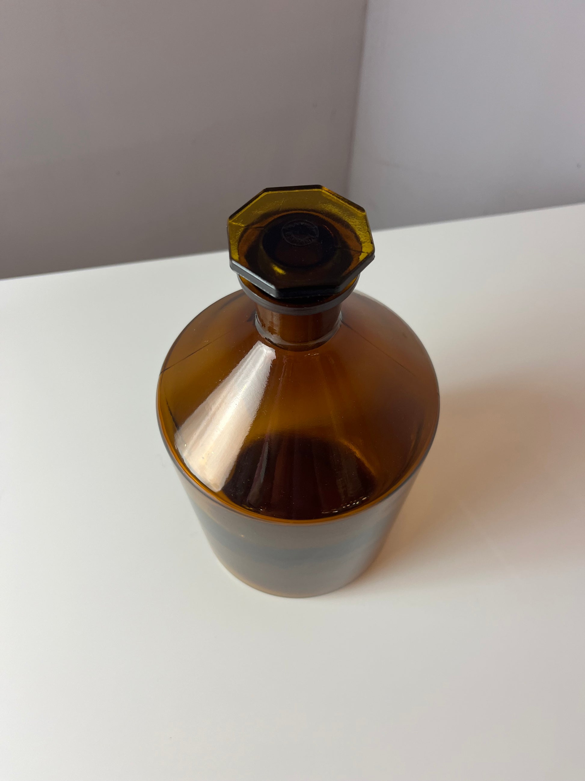 Apothekerglas braun von Glaswerk Wertheim