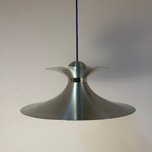 Lamellenlampe silber aus Dänemark