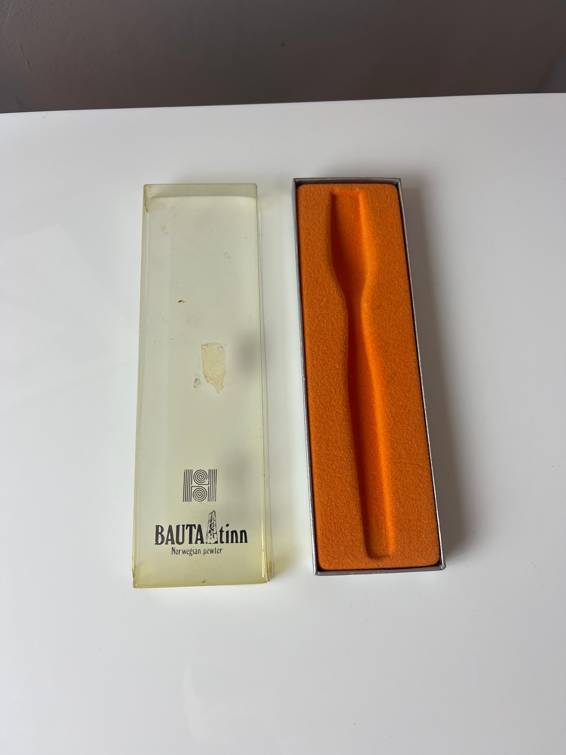 Serviergabel Zinn von Bauta Tinn Norwegen