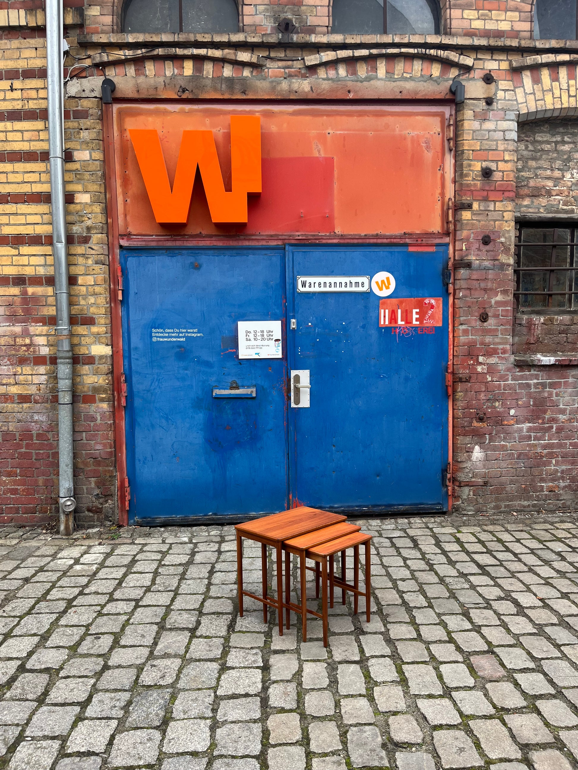 Satztische Teak von Opal Kleinmöbel