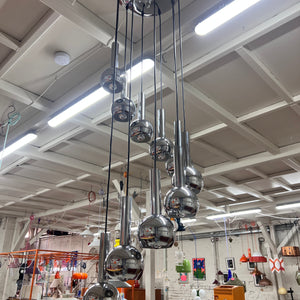 Kaskadenlampe 10-flammig Chrom von STAFF