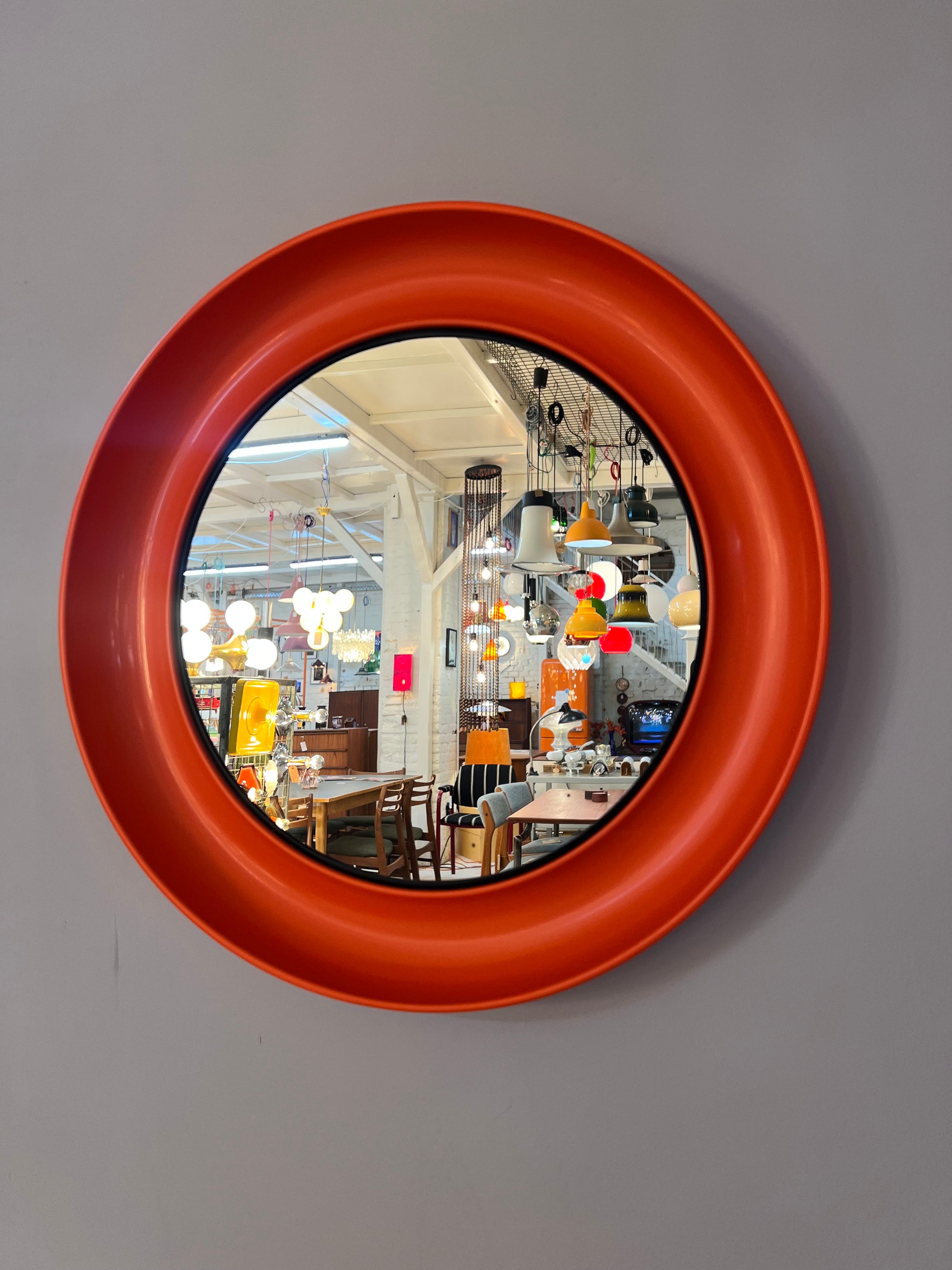 Spiegel orange aus Dänemark 70er