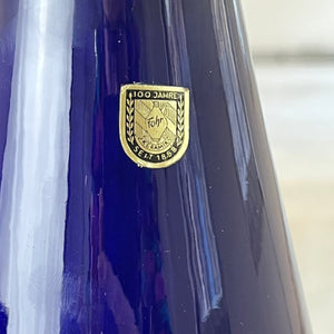 Vase 408-30 Fat Lava Königsblau von Fohr Keramik