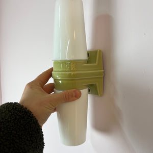 Wandlampe Modell 6060 pastellgrün von Sigvard Bernadotte für Ifö