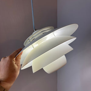 Lamellenlampe weiß aus Dänemark