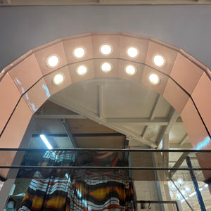 Set: Spiegelschrank rosa von Duscholux