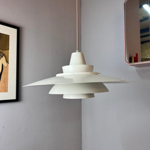 Lamellenlampe weiß aus Dänemark