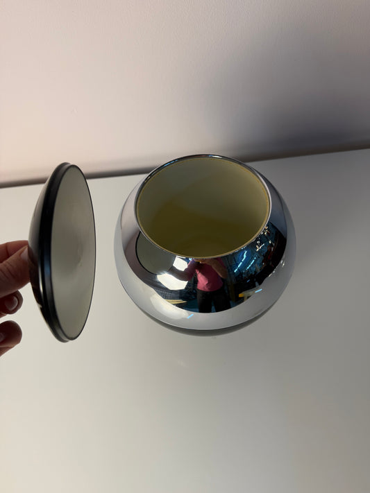 Kugel Eiskübel Chrom Kunststoff von Quist