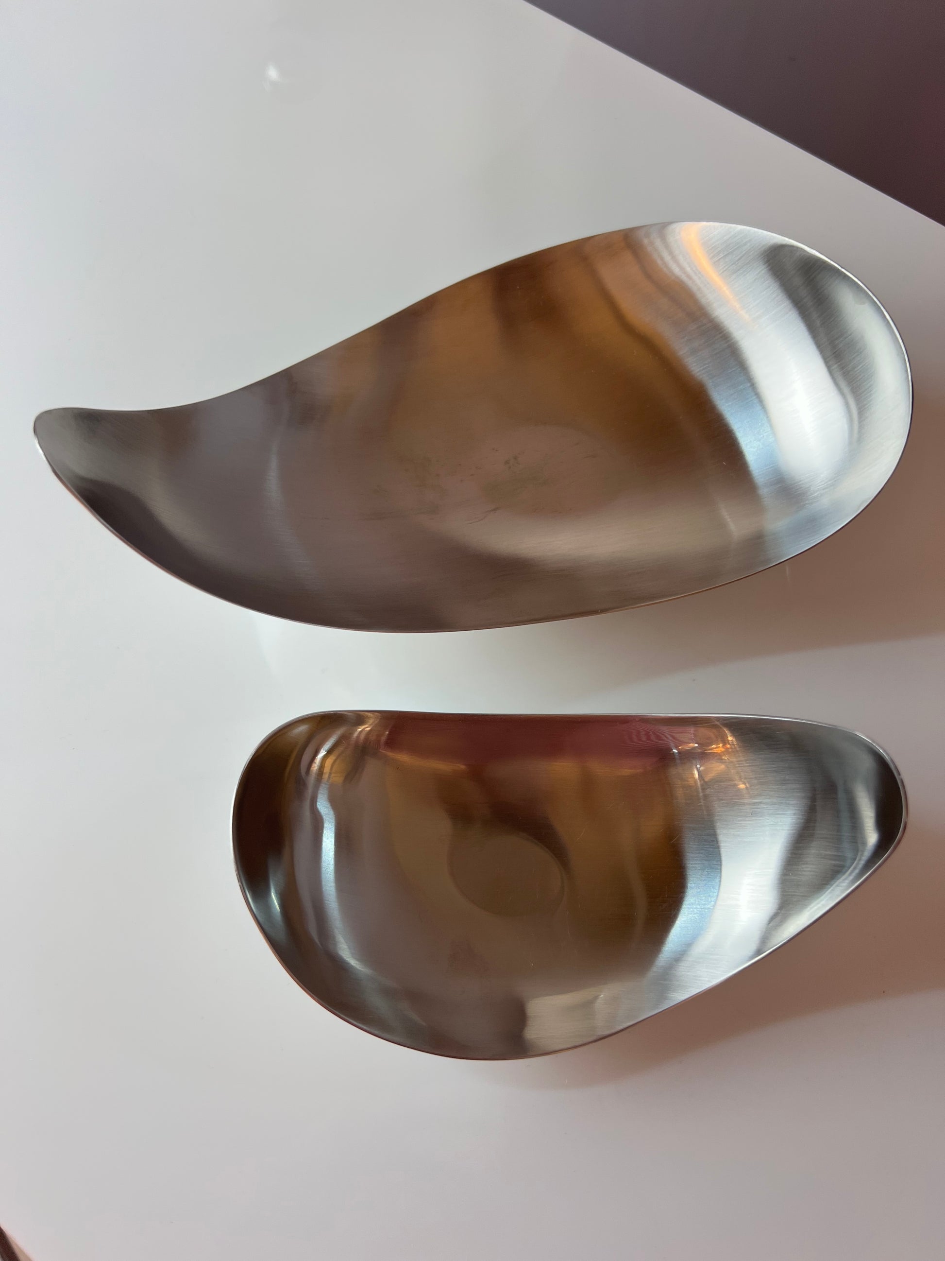 Set: Servierschalen Leaf von Helle Damkjær für Georg Jensen