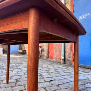 Ausziehbarer Esstisch Teak aus Dänemark