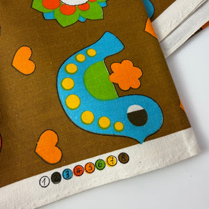 Stoff mit Kindermotiv 125 x 125 cm von dekoplus