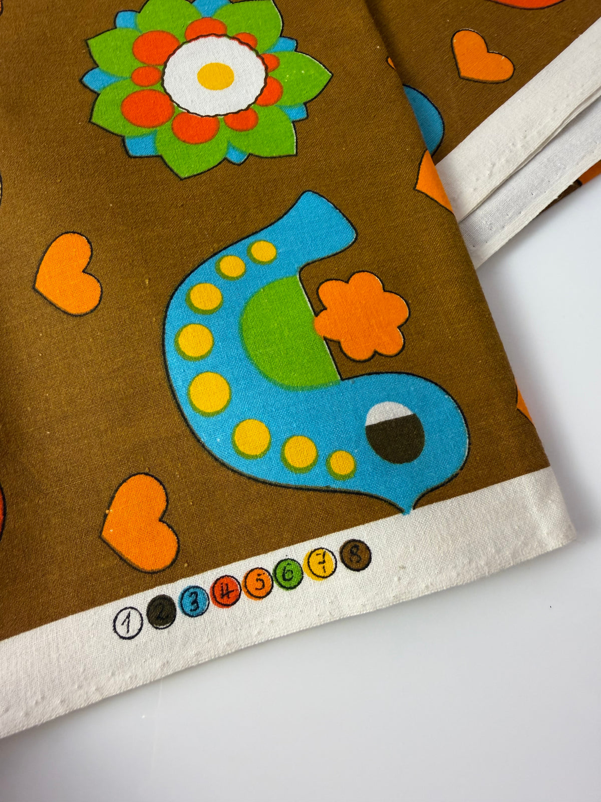 Stoff mit Kindermotiv 125 x 125 cm von dekoplus