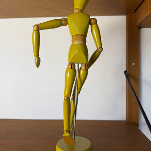 Mannequin Modellfigur gelb aus Dänemark