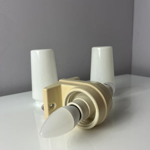 Wandlampe Modell 6060 creme von Sigvard Bernadotte für Ifö