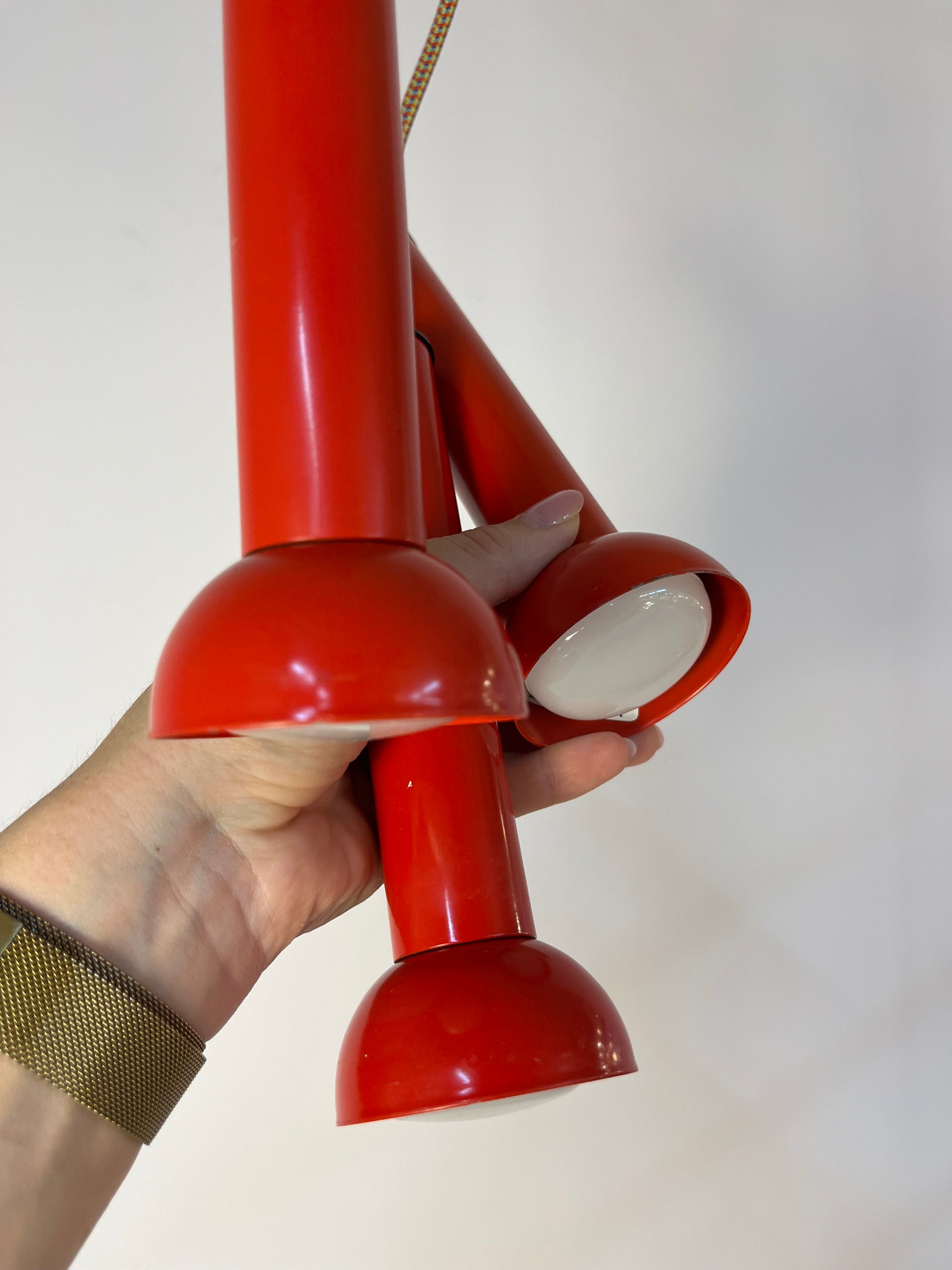 Hängelampe Paris rot von Lyfa