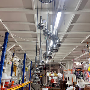 Kaskadenlampe 10-flammig Chrom von STAFF