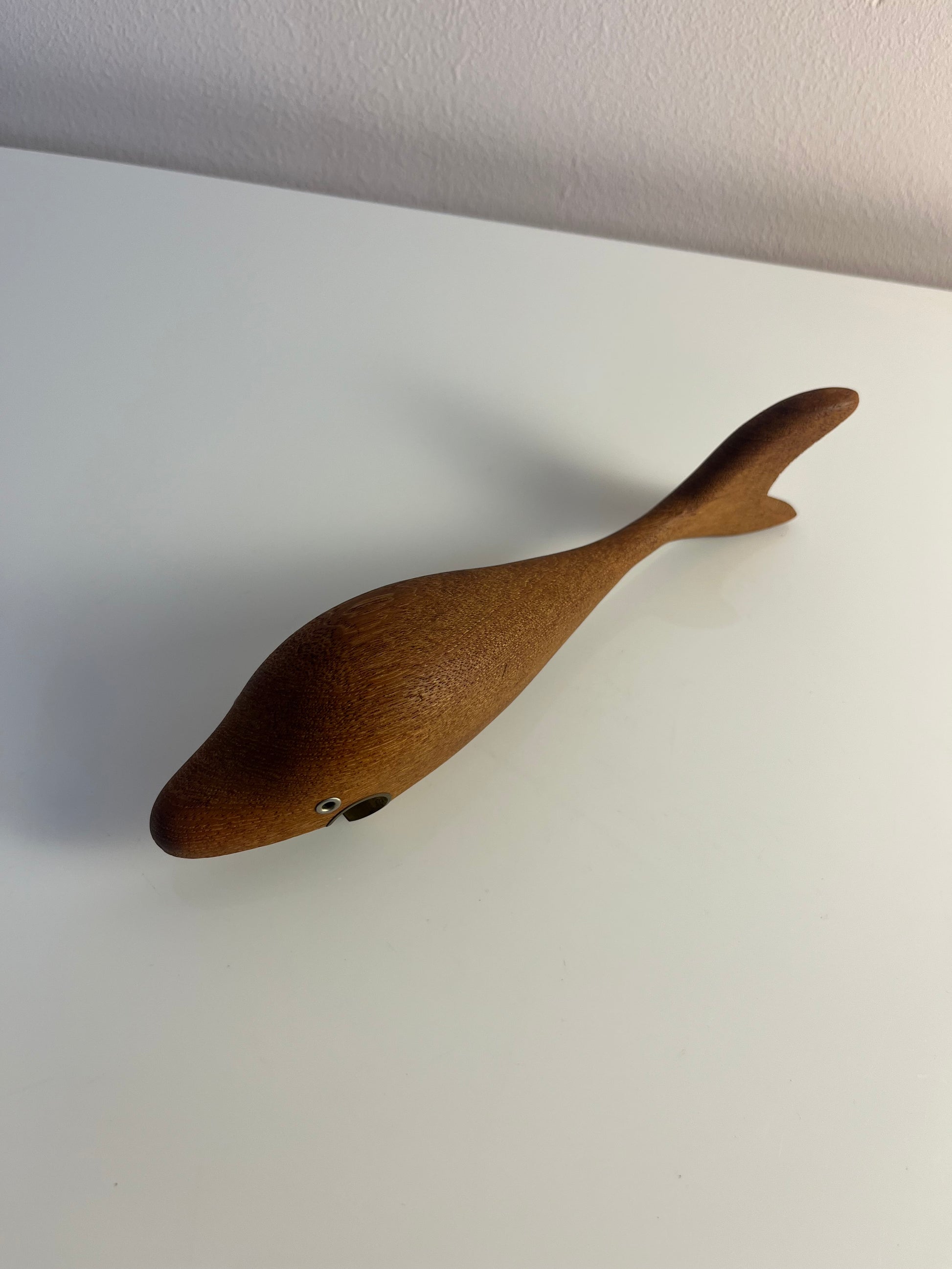Flaschenöffner Fisch Teak aus Dänemark