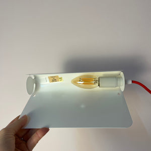 Wandlampe Typ 107 weiß von Darø